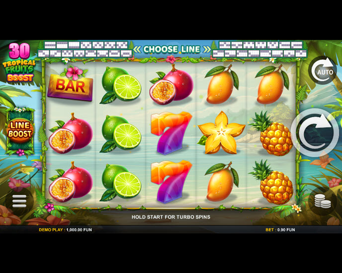 30 tropical fruits boost