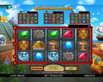4 montezuma’s treasure