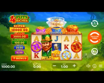 4 Pots Riches: Hold and Win