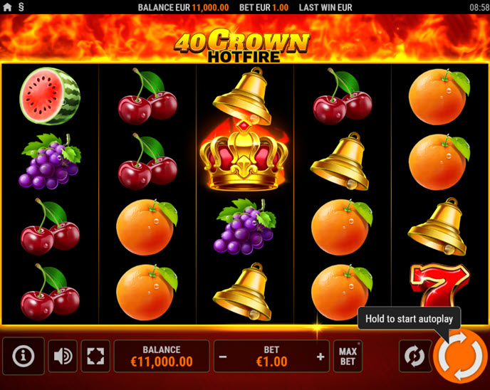 40 crown hotfire