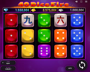 40 dice fire