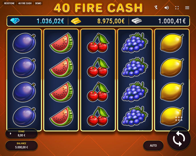 40 fire cash