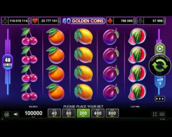 40 Golden Coins