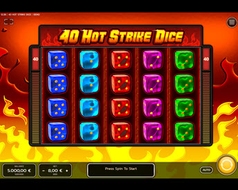 40 hot strike dice
