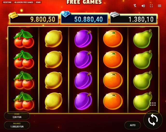 40 jokers free games