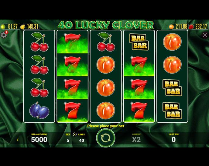40 lucky clover
