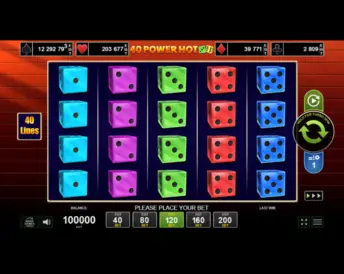 40 Power Hot Dice