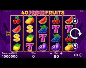 40 Prime Fruits