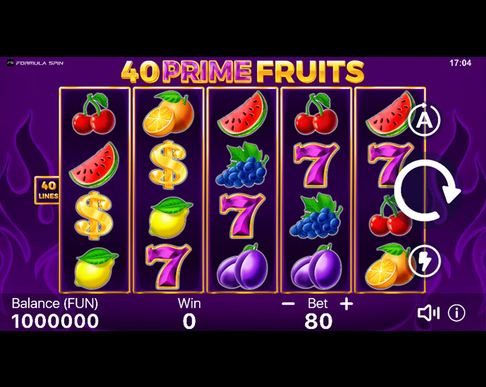 40 prime fruits