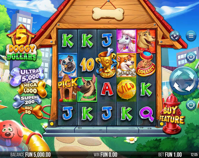 5 doggy dollars