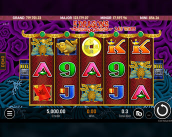 5 dragons (royal slot gaming)