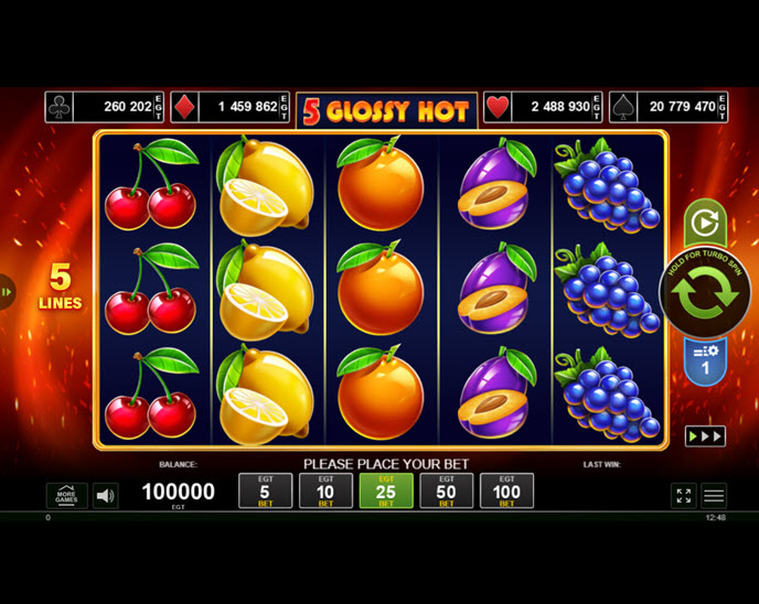5 glossy hot