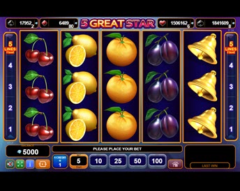 5 great star