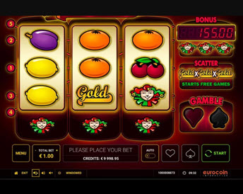 5 line mystery gold