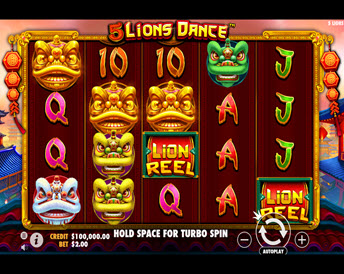 5 lions dance