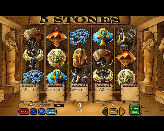 5 stones