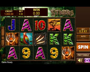 5 tigers