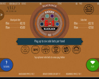 6 in 1 blackjack