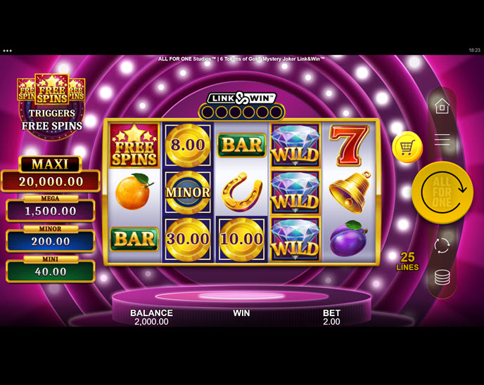 6 tokens of gold: mystery joker