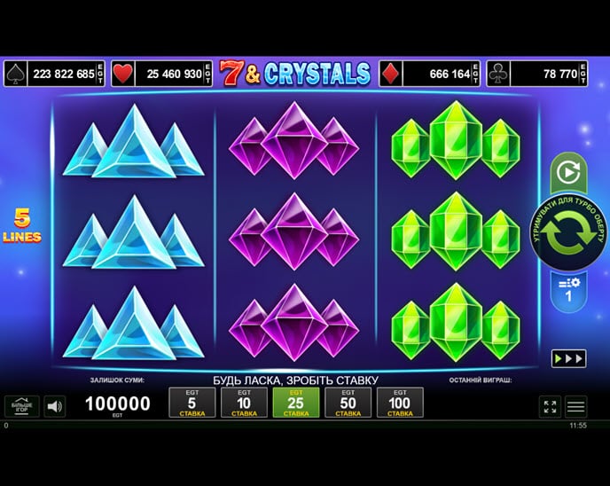 7 & crystals