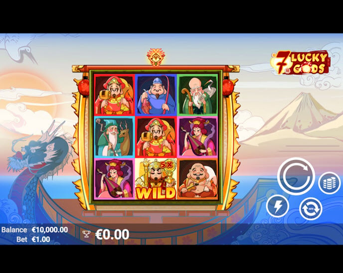 7 lucky gods