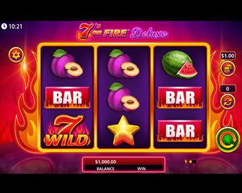 7’s on fire deluxe