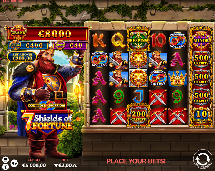 7 shields of fortune