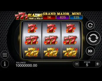 777 Blazing Hold and Win