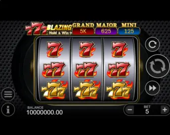 777 Blazing Hold & Win