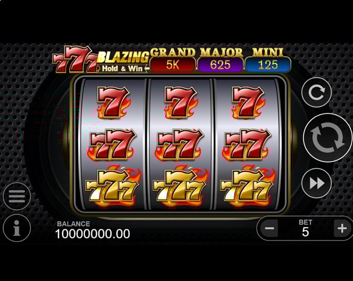 777 blazing hold & win