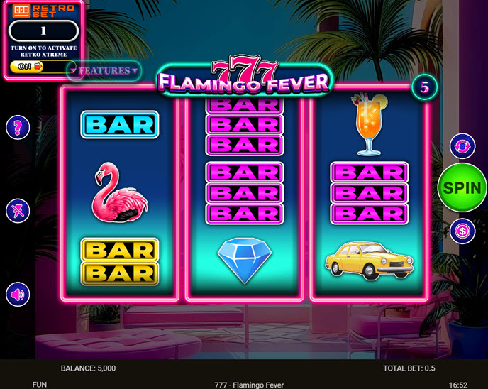 777 – flamingo fever