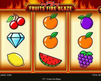 777 - Fruits Fire Blaze