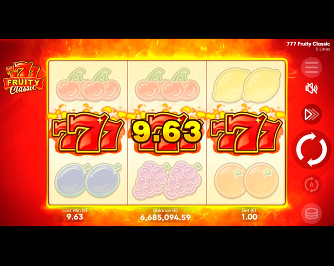 777 fruity classic