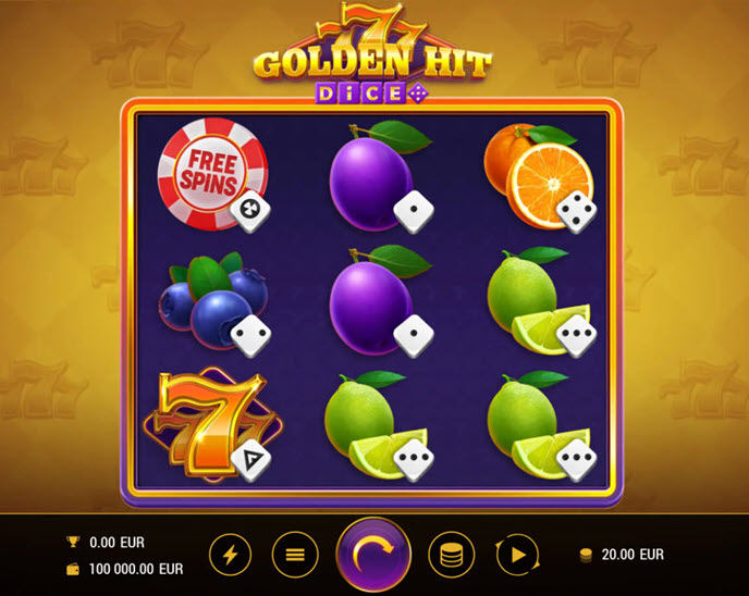 777 golden hit dice