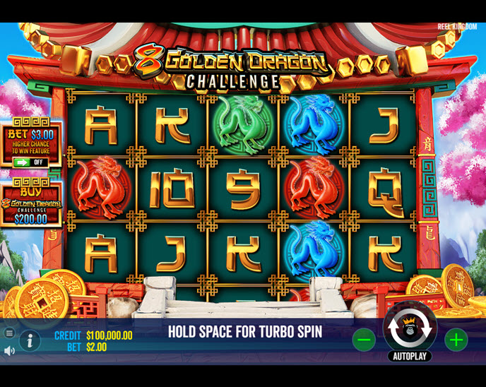 8 golden dragon challenge