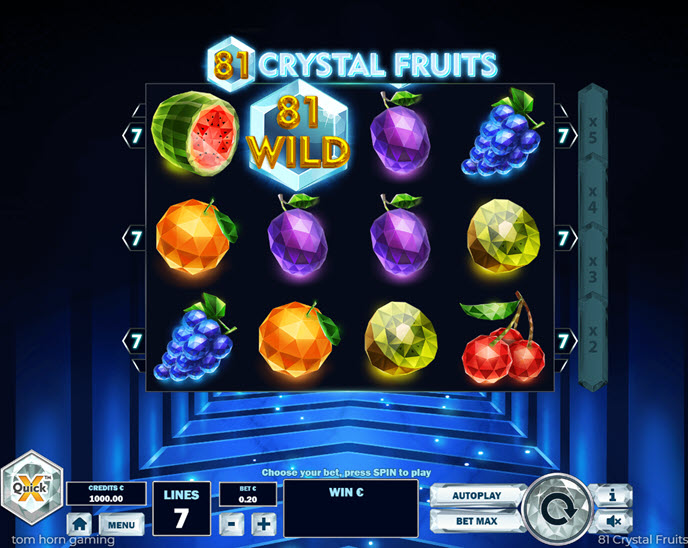 81 crystal fruits