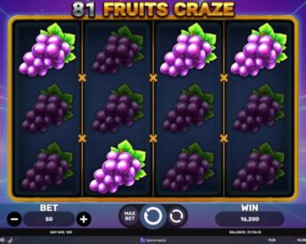 81 Fruits Craze