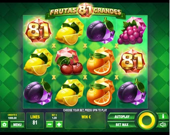 81 frutas grandes