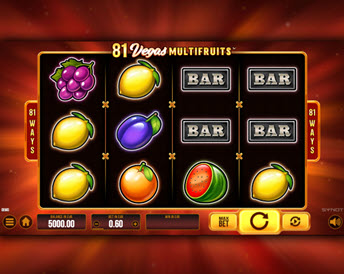 81 vegas multi fruits