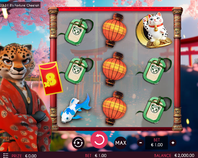 8’s fortune cheetah