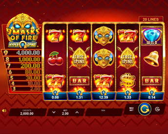 9 masks of fire hyperspins