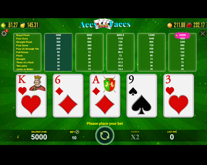 aces and faces (agt software)