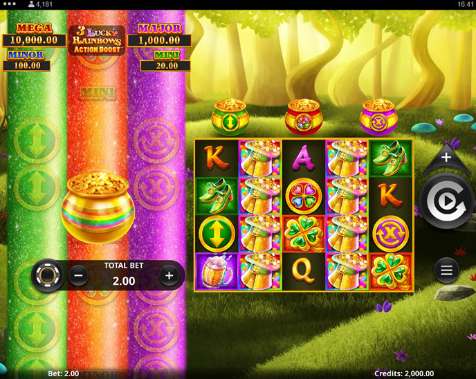 action boost 3 lucky rainbows