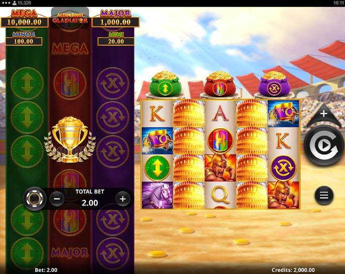 action boost gladiator