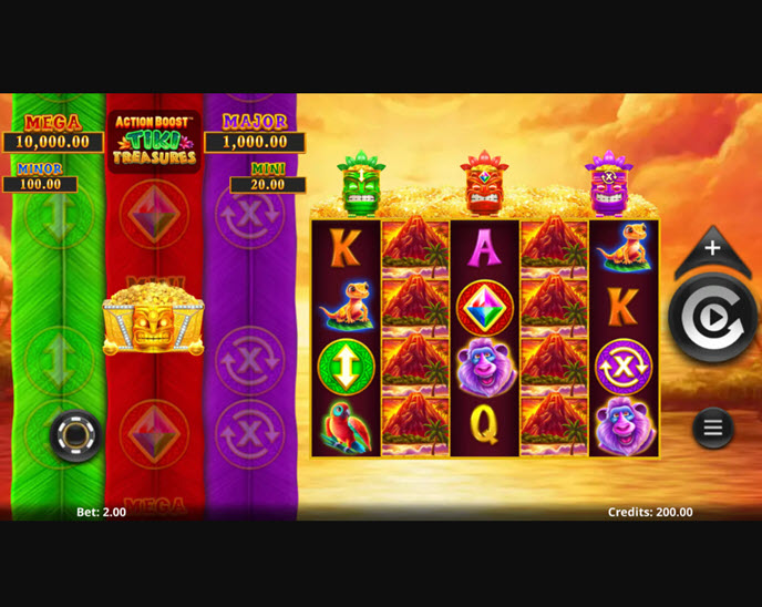 action boost tiki treasures