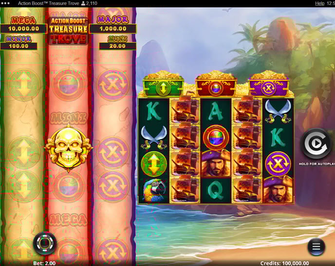 action boost treasure trove