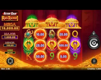 Action Cash Ra’s Riches