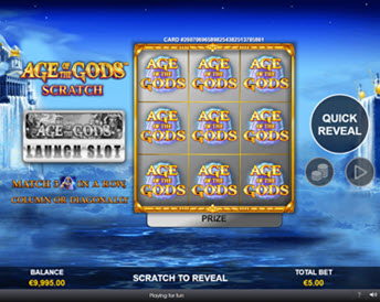 age of the gods scratch