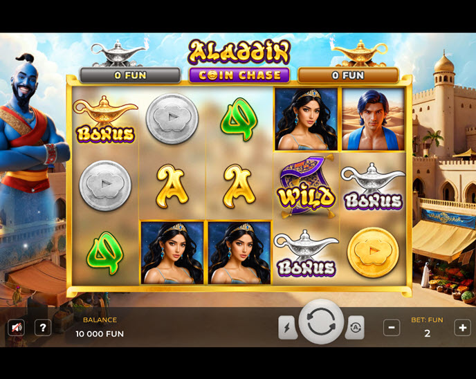 aladdin coin chase