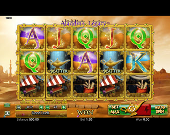 aladdin’s legacy (toptrend gaming)